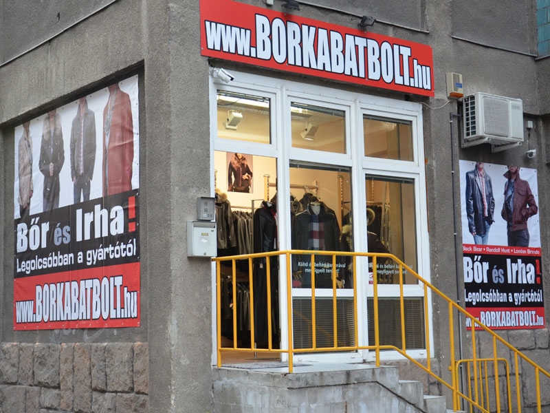Bőrkabát bolt Budapest