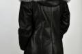FALA fekete női kapucnis irhabunda